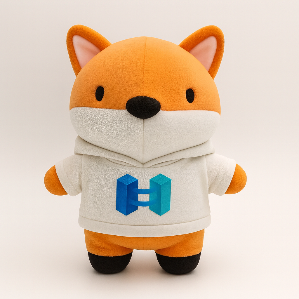 Arc-fox plushie